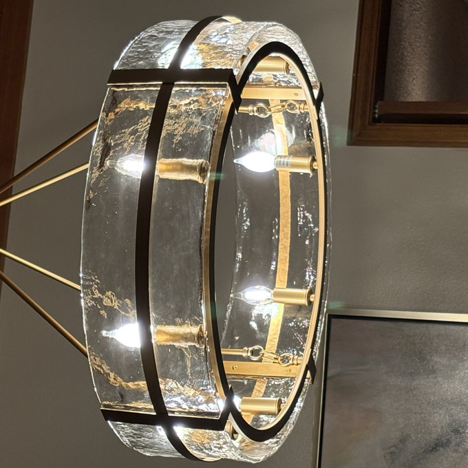 17 Stories 8-Light Dimmable Drum Chandelier & Reviews - Wayfair Canada
